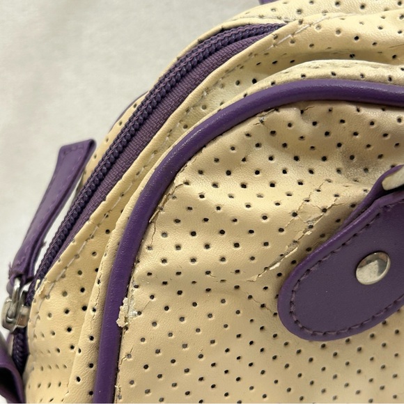 Los Angeles LA Lakers NBA Basketball Perfect Bowler Hand Bag Women’s Purse Read - Picture 4 of 12